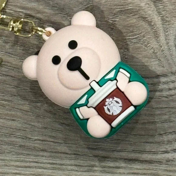 STARBUCKS BRANDED KEY CHAIN NIB - Picture 4 of 15